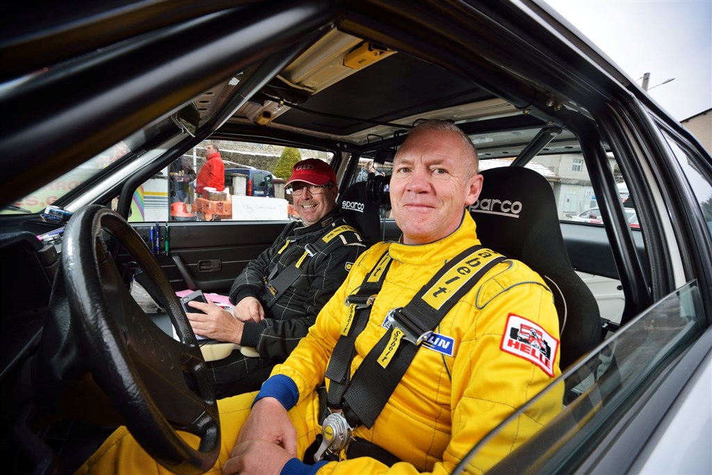 Den internationale historiske rallysport er ved at opdage to danskere ved navn Hansen og Brodersen
(Foto: Michael Eisenberg, Intercom)